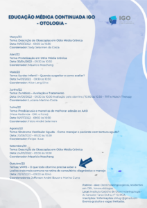 IGO Ed Médica Continuada Flyer